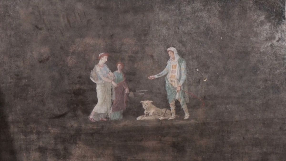 Nové vykopávky v Pompejích odhalily ohromující umělecké fresky